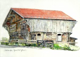 Grande grange en bois, entre Grund et Gstaad, dans le Berner Obe