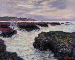 Les rochers de pourville, marée basse