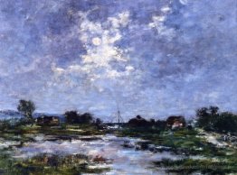 Clair de lune sur les marais, les toques