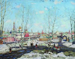 Le monastère de Tittse-Sergiyev au printemps
