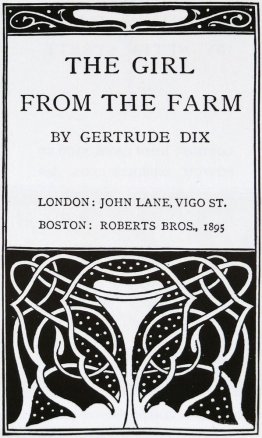 La fille de la ferme