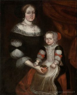 Mme Richard Patteshall (Martha Woody) et l'enfant