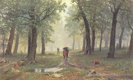 Pluie dans le Oak Grove