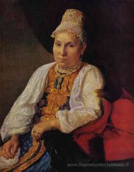 Portrait de la femme du marchand Obraztsova