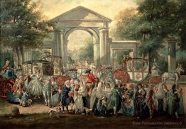 Une fiesta dans un jardin botanique