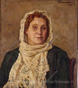 Critique d'art du portrait Capitolina Vladimirovna Frolova