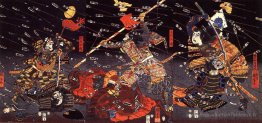 Le dernier stand du Kusunoki à Shijonawate