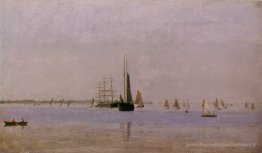 Navires et voiliers sur le Delaware