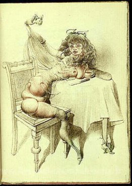 Illustration pour Oeillades CISELES EN BRANCHE (regards coupés s