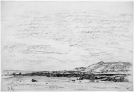 Marée basse sur la côte