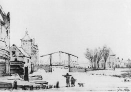 Winterscene à Spuipoort