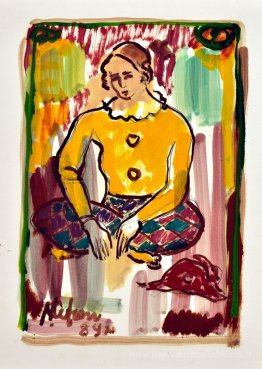 Le repos de la harlequin