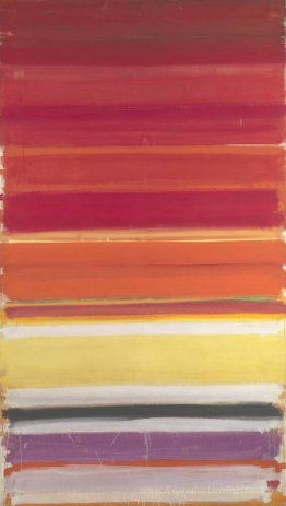 Peinture à rayures horizontales: novembre 1957 - janvier 1958