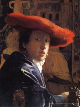 Fille avec le chapeau rouge