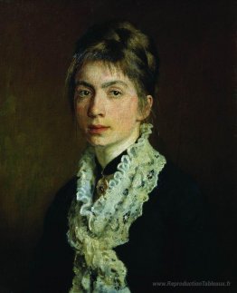 Portrait de M.P. Shevtsova, épouse de A. Shevtsov