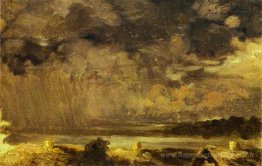 Des nuages. Le village de Krestinskoye