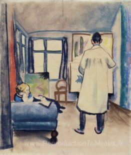Franz Marc et Maria en studio