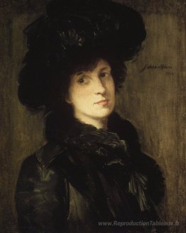 Fille en noir