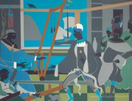 Le retour d'Ulysse (hommage à Pintoricchio et au Bénin)