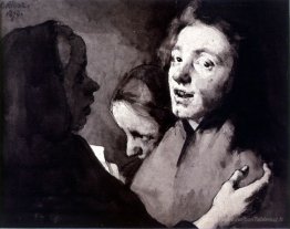 Pièce de conversation: trois têtes