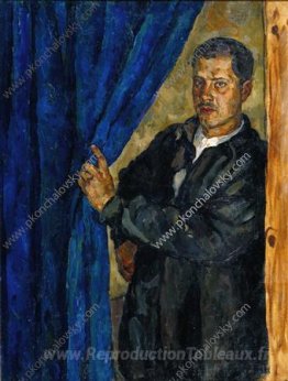 Portrait de Pyotr Konchalovsky, le fils de l'artiste