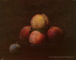 Pêches et une prune