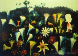 Fleurs sur la colline