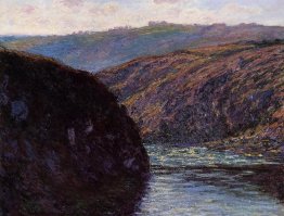 Vallée de la crése, la lumière du soleil de l'après-midi