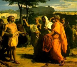 Cincinnatus recevant des députés du Sénat