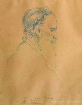 Portrait de Leo Tolstoy