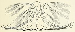 Décoration, épis de blé