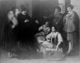 Scène de la vie de Saint Pierre Théophile