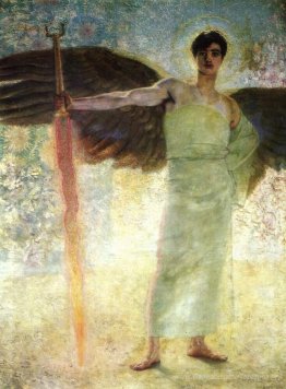 Ange avec l'épée enflammée