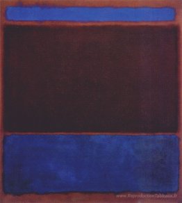 N ° 3 (bleu vif, marron, bleu foncé sur le vin)