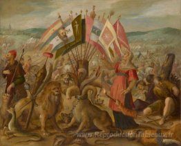 Allégorie sur la bataille de Braşov