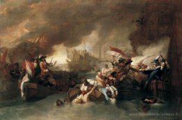 La bataille de La Hogue, destruction de la flotte française, 22