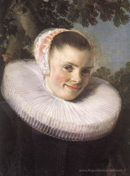 Couple marié dans un jardin (détail)