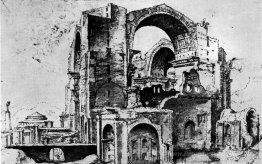 Basilique Saint-Pierre en construction