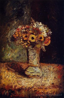 Fleurs dans un vase