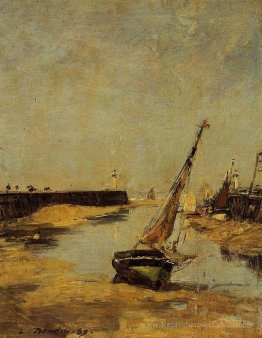 Trouville, The Jettys, marée basse