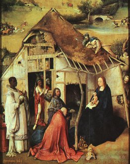 L'adoration des mages (détail)