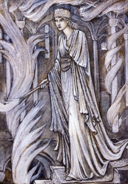 Gudrun met le feu sur le palais d'Atli