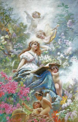La muse de Poesie