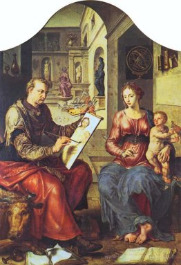 St. Luc peignant la vierge