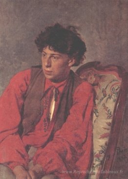 Portrait de V. E. Repin, le frère de l'artiste
