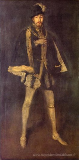 Arrangement en noir, n ° 3 Sir Henry Irving comme Philippe II d'
