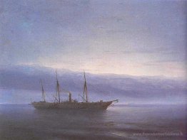 Avant la bataille. Bateau. Constantinople
