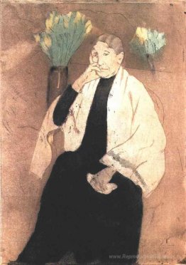 Portrait de la mère de l'artiste