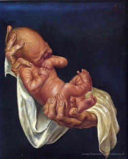 Nouveau-né aux mains