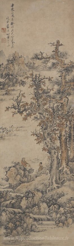 Paysage après Dong Yuan